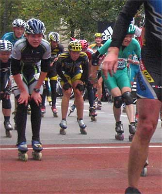 Berlin Inline Marathon 2004.