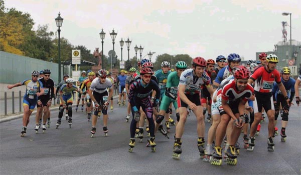 Berlin Inline Marathon 2004.