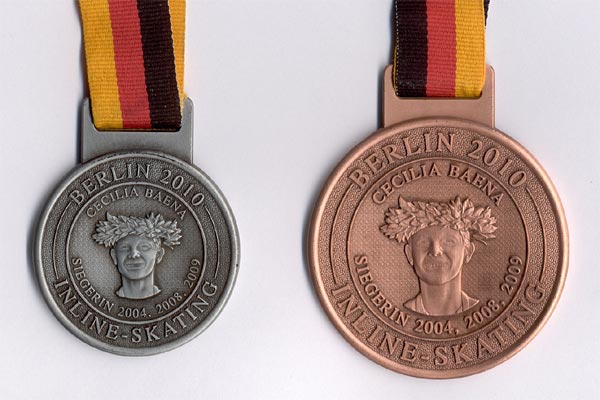 Berlin Inline Marathon 2010, medals.