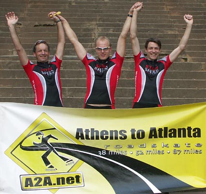 Athens to Atlanta 2008.