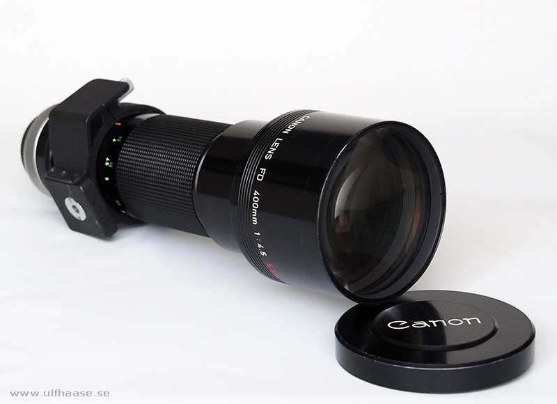 Canon lens FD 400mm f/4.5 S.C.C.