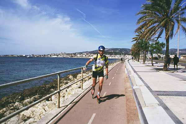 Mallorca inline skating