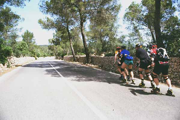 Mallorca inline skating