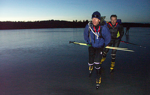 Ice skating in the Finspång area