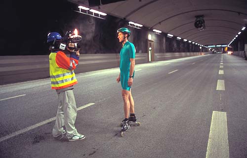 Tunnelloppet/the Tunnel Race Stockholm 2004, premiere skating