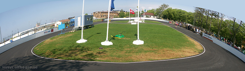 Inauguration of the inline skating track in Varberg, May 2006.