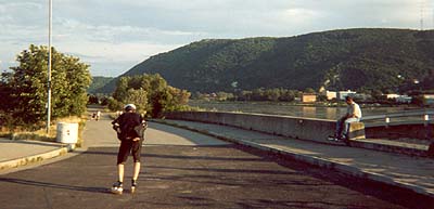 Donauinsel Vienna/Wien, inline skating