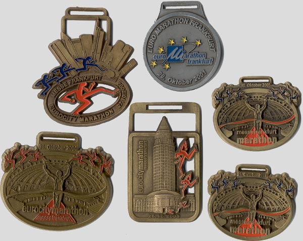 Frankfurt Inline Marathon, medals.