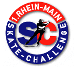 Logotype Rhein-Main Skate-Challenge, Frankfurt. Used by courtesy of Frank Räcker.