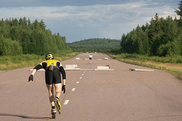 Inline skating in Stora Tuna - Gustafs 2007