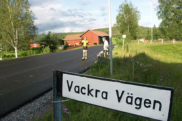 Inline skating in Stora Tuna - Gustafs 2007