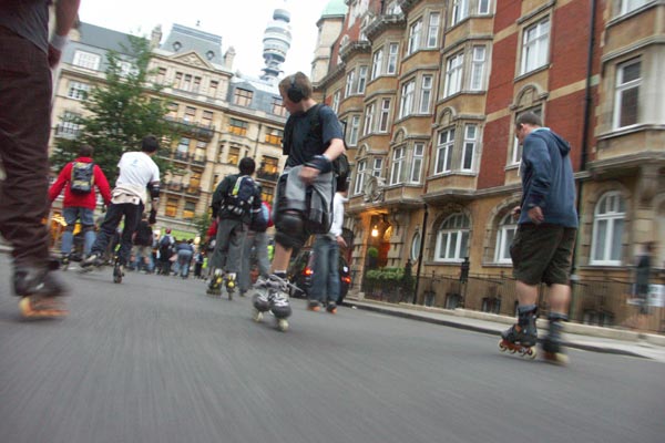London Fridy Night Skate