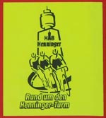 Logotype Rund um den Henninger-Turm.