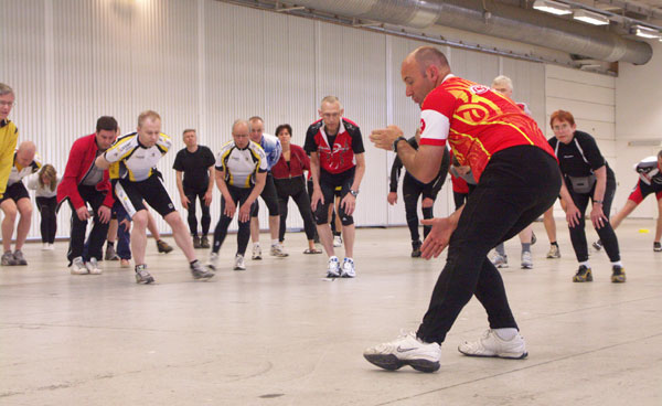 Inline skating camp with Christophe Audoire, Örebro 2009.