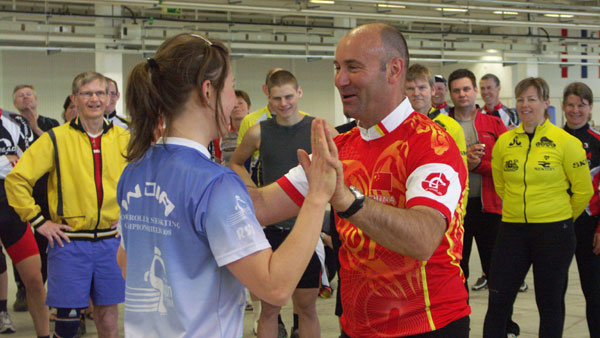 Inline skating camp with Christophe Audoire, Örebro 2009.