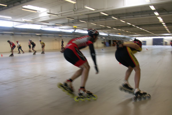 Inline skating camp with Christophe Audoire, Örebro 2009.