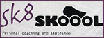Sk8skool logo (Photo taken on my t-shirt)