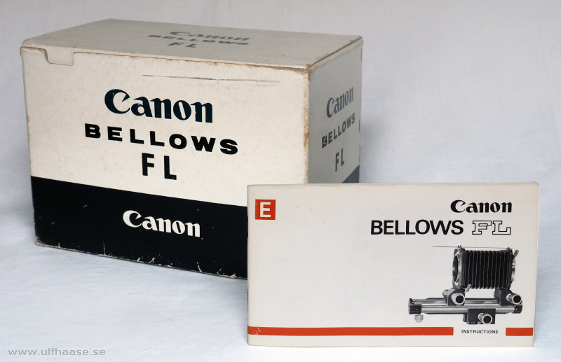Canon Bellows FL original box