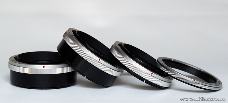 Canon extension tube M set