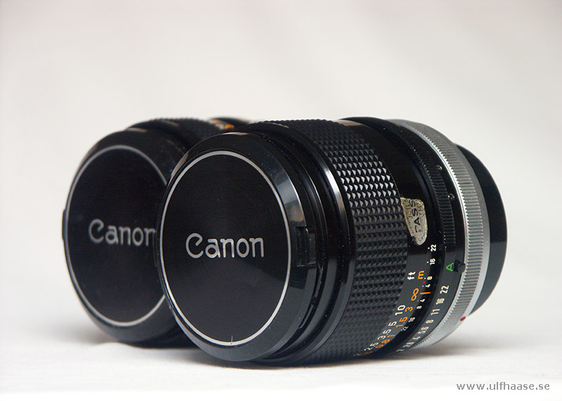 Canon FD lens cap