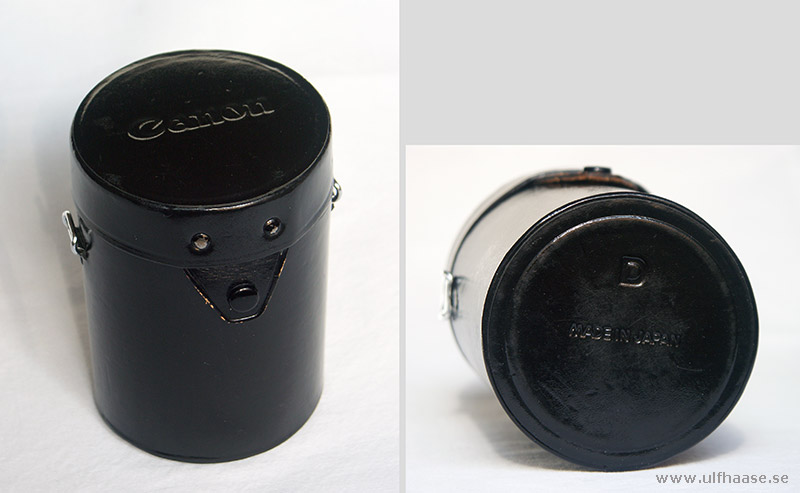 Canon FD lens case D