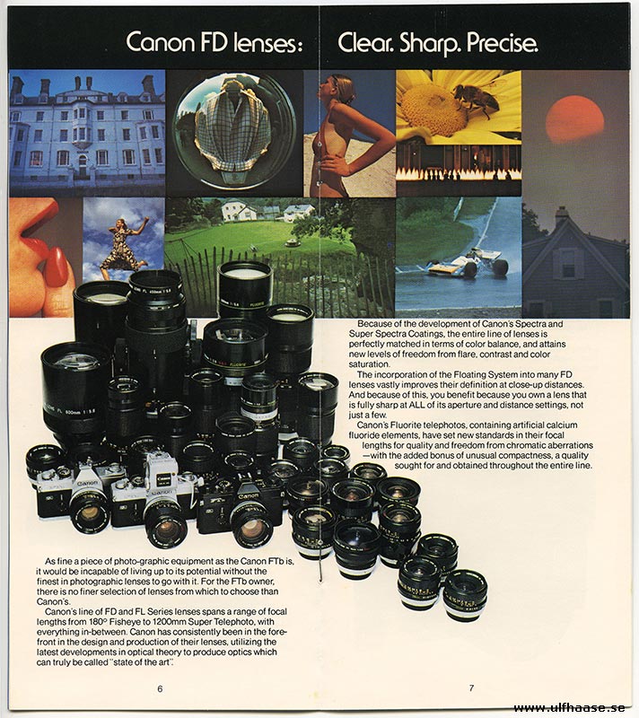 Canon FTb-N brochure