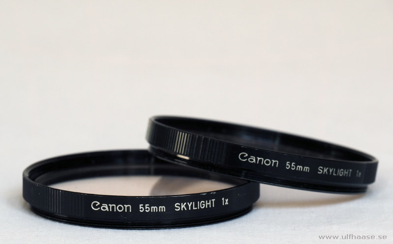 Canon skylight filter