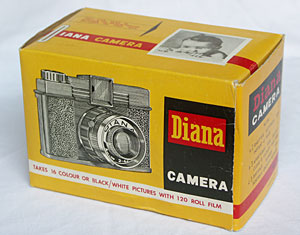 Origial box for Diana camera