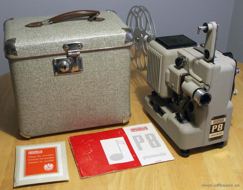 Eumig P8 Phonomatic standard 8 mm film projector
