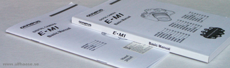 Olympus OM-D E-M1 manual