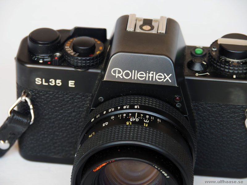 Rolleiflex SL35 E with lens Rollei 50mm f/1.8