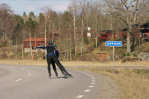 Inline skating camp in Opphem/Rimforsa 2005