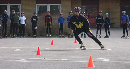Inline skating camp in Opphem/Rimforsa 2005