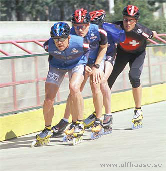 Tristan Loy, Pattinodromo Comunale Sassari, inline skating track in Sassari, Sardinien Sardinia 2002.