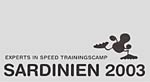 Experts in Speed Sardinien Sardinia 2003, logotype.
