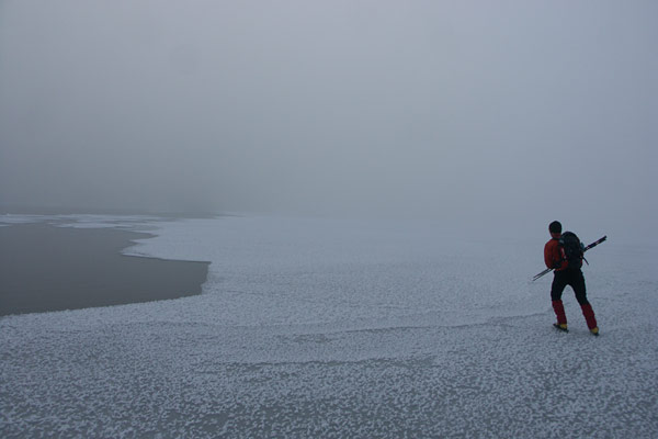 Ice skating in the Stockholm archipelago