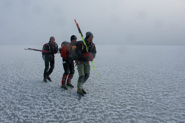 Ice skating in the Stockholm archipelago