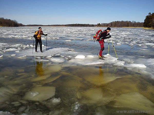 Örebrotur 2011 ice skating långfärdsskridsko