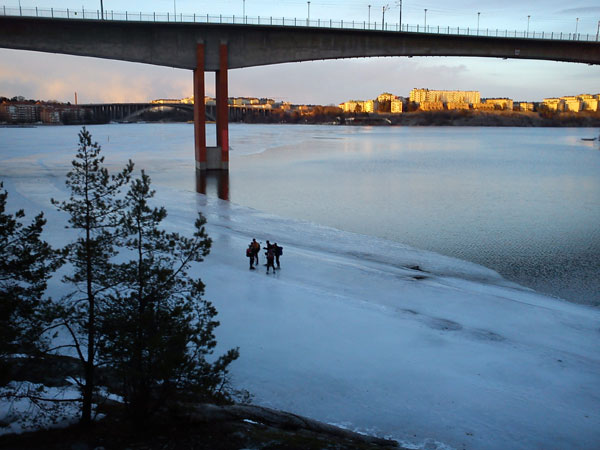 Örebrotur 2011 ice skating långfärdsskridsko