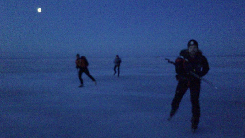 Örebrotur 2013 ice skating långfärdsskridsko