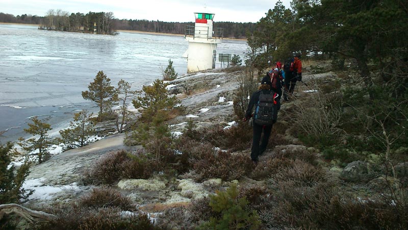 Örebrotur 2013 ice skating långfärdsskridsko