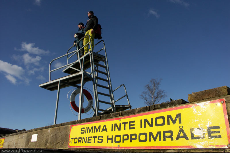 Vänern, ice skating 2013