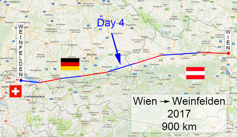 Ultra Skate Challenge (USC) 2017, route map.