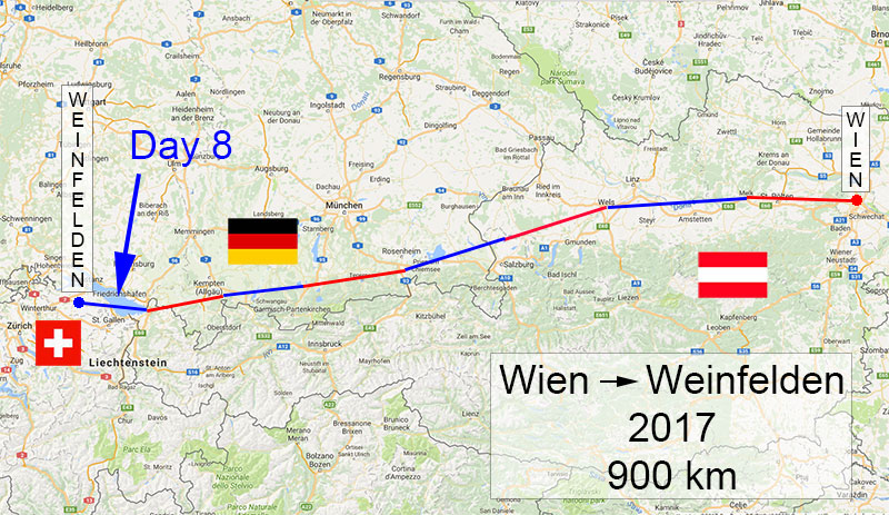 Ultra Skate Challenge (USC) 2017, route map.