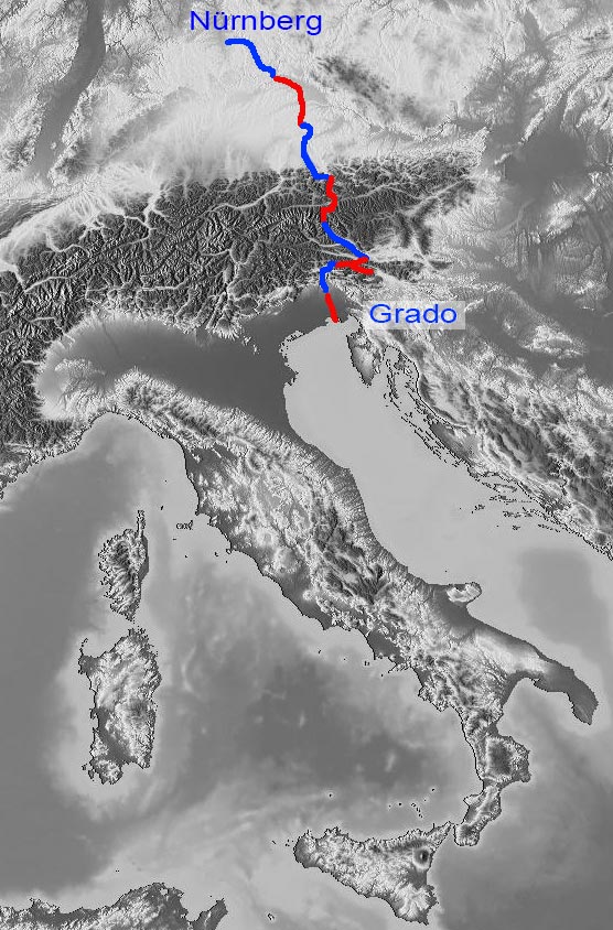 Ultra Skate Challenge (USC) 2019, route map relief.