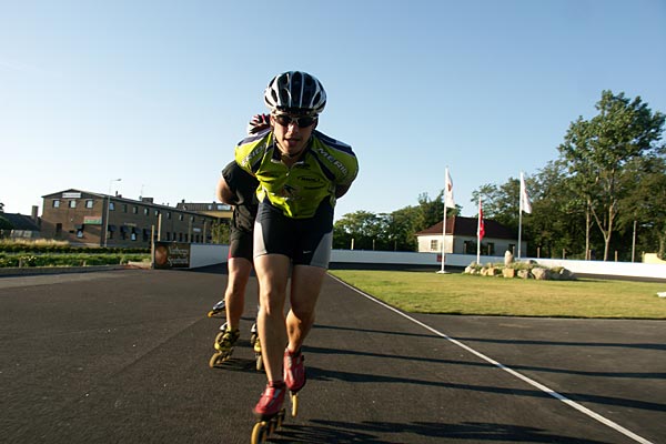 Varberg, inline skating 2006