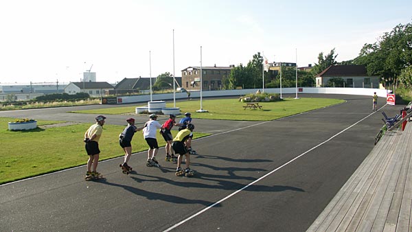 Varberg, inline skating 2007