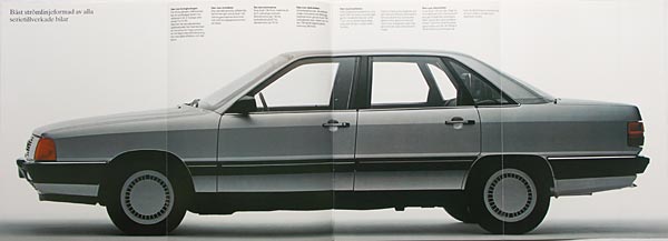 Audi 100, broschyr