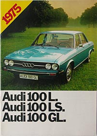 Audi 100, broschyr