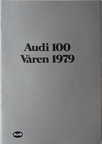 Audi 100, broschyr